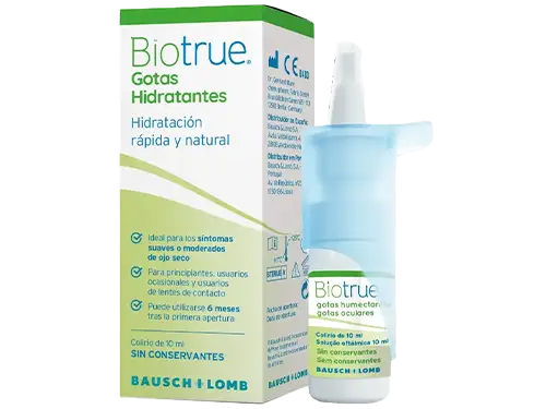 Gotas para Lentillas Biotrue Eye Drops